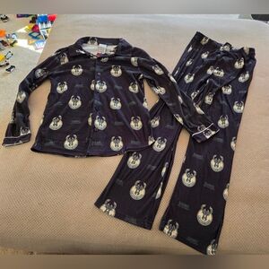 NBA Milwaukee Bucks Giannis Antetounmpo #34 youth large 2 piece pj set long slee
